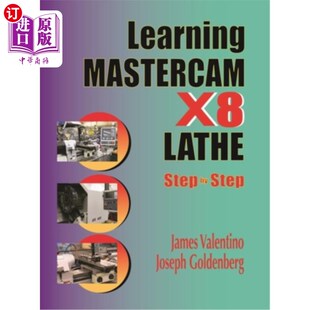 Lathe Step 海外直订Learning 学习Mastercam X8车床2D一步一步 Mastercam