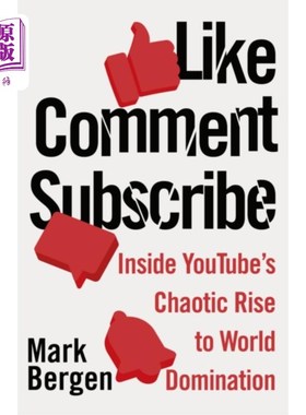 海外直订Like, Comment, Subscribe 点赞，评论，订阅