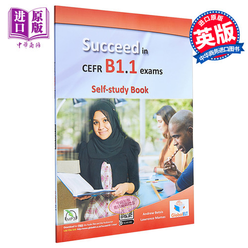 现货 Succeed in CEFR B1.1 Exam Self-study 英语口语等级考试五级自学套装 少儿英语 中学 12岁以上【中商原版】