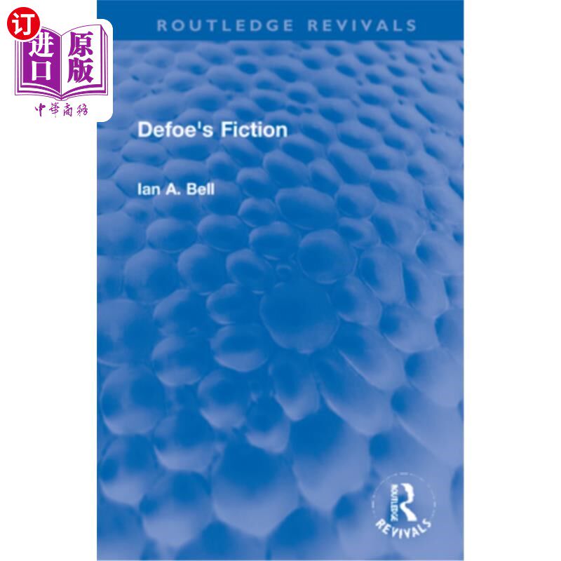 海外直订Defoe's Fiction 笛福的小说