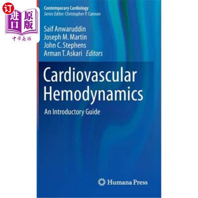 海外直订医药图书Cardiovascular Hemodynamics: An Introductory Guide 心血管血液动力学：入门指南