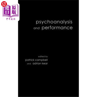 海外直订Psychoanalysis and Performance 心理分析与表现