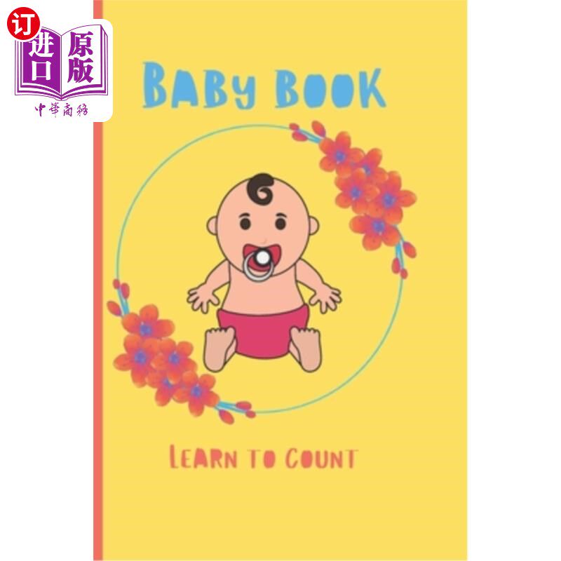 海外直订Baby book: Baby learn to count 宝宝书:宝宝学数数