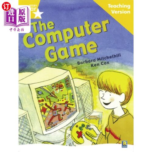 海外直订Rigby Star Guided Reading Yellow Level: The Comp... 瑞格比星级导读黄色水平：电脑游戏教学版