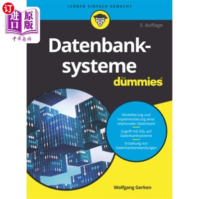 海外直订德语 Datenbanksysteme fur Dummies 傻瓜的日期银行系统