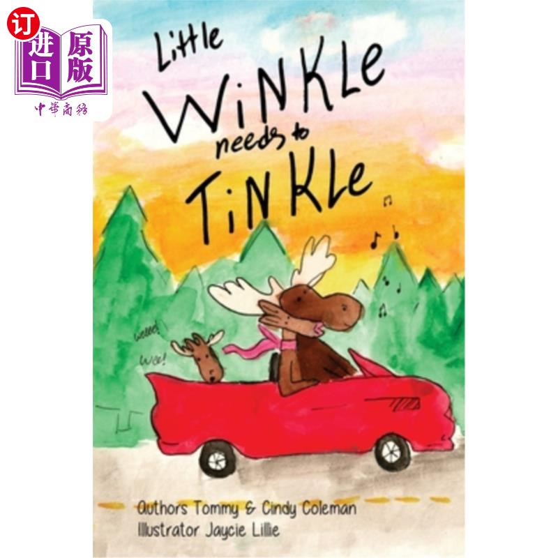 海外直订Little Winkle Needs to Tinkle 小温克尔需要叮叮铃