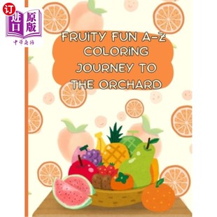 Fun Fruits Coloring book Z水果有趣着色书 海外直订A
