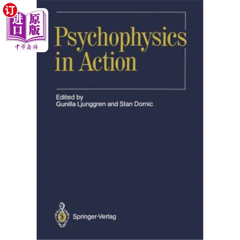 海外直订Psychophysics in Action 《心理物理学的应用