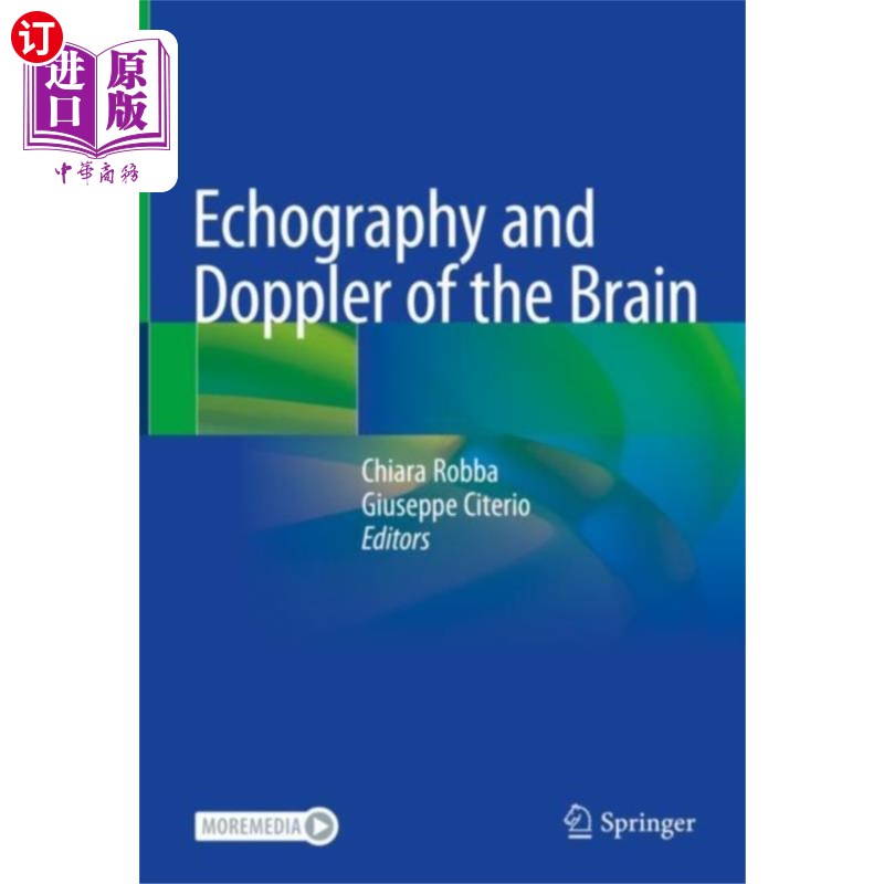 海外直订医药图书Echography and Doppler of the Brain 脑超声和多普勒