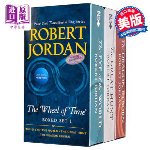 预售 Boxed Set Wheel Time Jordan 中商原版 英文原版 Premium Books Robert 3盒装 时光之轮1
