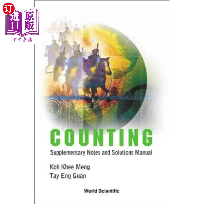 海外直订Counting: Supplementary Notes and Solutions Manual 计数：补充说明和解决方案手册