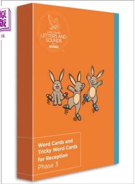 海外直订Word Cards and Tricky Word Cards for Reception