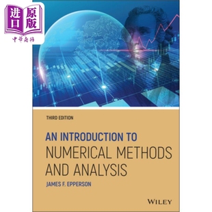 Introduction Methods 数值方法与分析导论 英文原版 预售 Epperson 第3版 Analysis And Numerical 中商原版 James