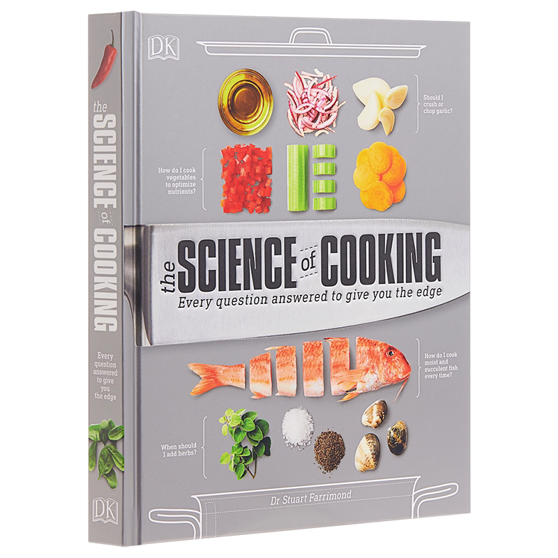 DK烹饪科学 Science of Cooking【中商原版】Stuart Farrimond 英文原版
