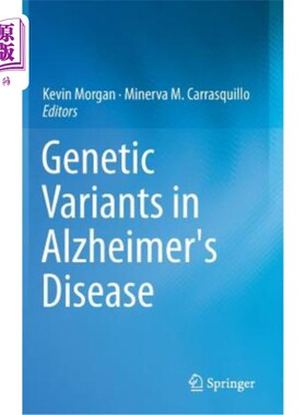 海外直订医药图书Genetic Variants in Alzheimer's Disease 阿尔茨海默病的遗传变异