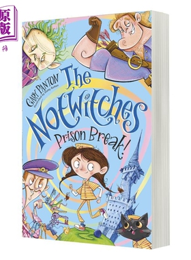 预售 诺桑维奇一家2 The Notwitches Prison Break 英文原版 Gary Panton 奇幻冒险漫画系列【中商原版】