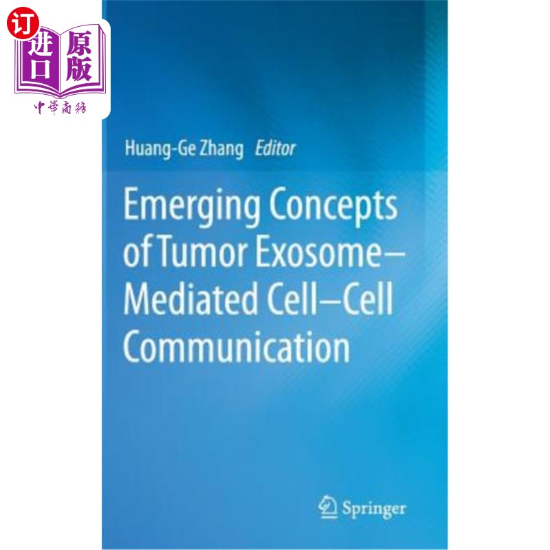 海外直订医药图书Emerging Concepts of Tumor Exosome-Mediated Cell-Cell Communication 肿瘤外体介导细胞通讯的新概念