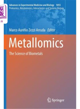 海外直订Metallomics: The Science of Biometals 金属组学：生物金属科学