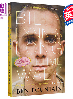 现货 比利林恩的中场战事英文原版小说 半场无战事 李安新电影 漫长的中场休息 英文版 原版书 Billy Lynn's Long Halftime walk