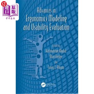 海外直订Advances in Ergonomics Modeling and Usability Evaluation 人体工程学建模与可用性评估研究进展