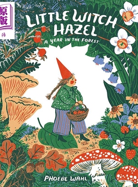 Phoebe Wahl 小金缕梅 Little Witch Hazel 英文原版 进口图书 儿童大自然绘本 四季季节故事图画书 4-8岁【中商原版】