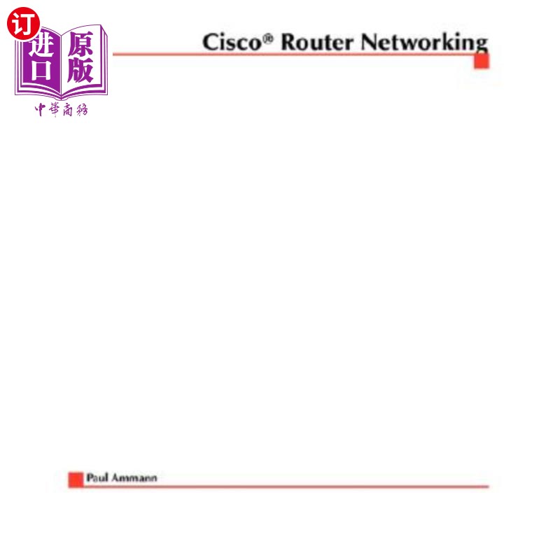 海外直订Cisco Router Internetworking 思科路由器互联