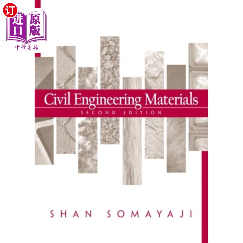 海外直订Civil Engineering Materials 土木工程材料