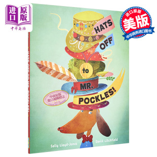 Hats Mr. David 向波克斯先生致敬 儿童读物 6岁 亲子故事绘本 Off 进口图书 英文原版 中商原版 Pockles Litchfield