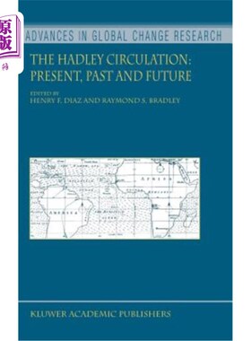 海外直订The Hadley Circulation: Present, Past and Future 哈德利循环:现在，过去和未来