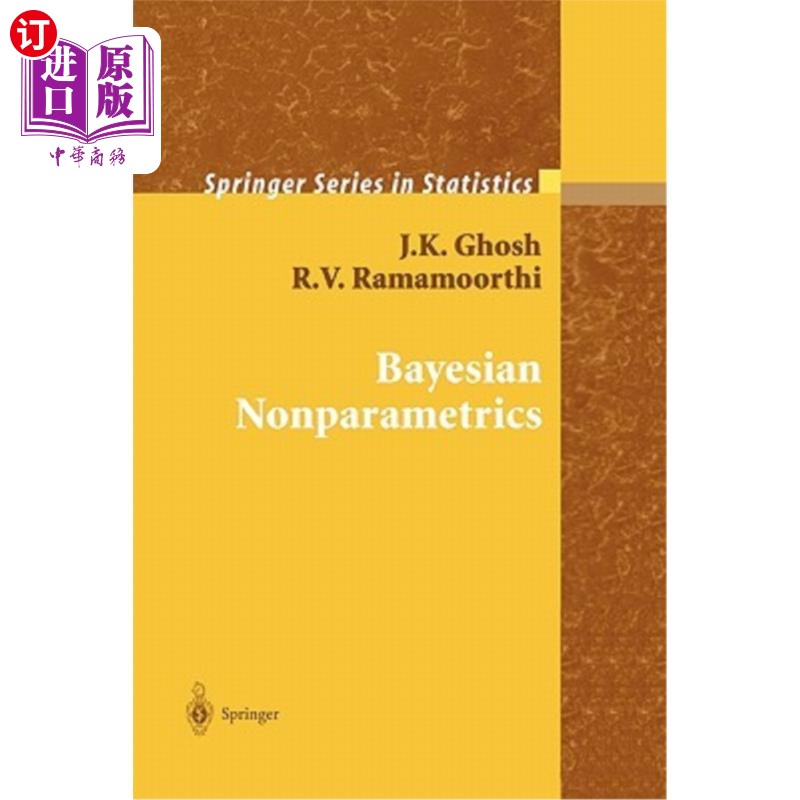 海外直订Bayesian Nonparametrics 贝叶斯非参数