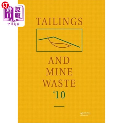 海外直订Tailings and Mine Waste 2010 2010年尾矿和矿山废物