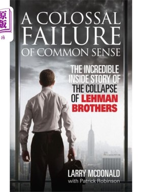 海外直订Colossal Failure of Common Sense 常识的巨大失败