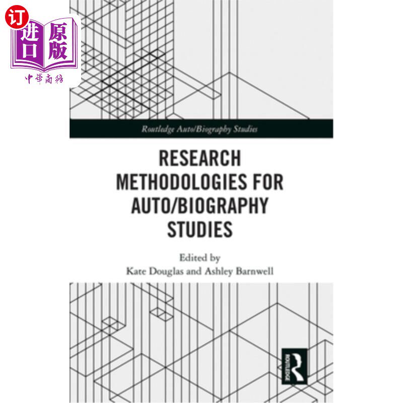 海外直订Research Methodologies for Auto/biography Studies 汽车/传记研究的研究方法