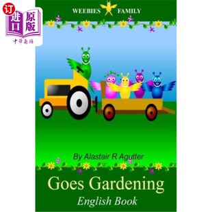 海外直订Weebies Family Goes Gardening English Book: English Language British Full Colour Weebies一家去
