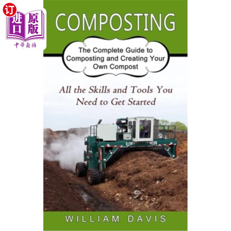 【中商海外直订】composting: all the skills and tools you need to