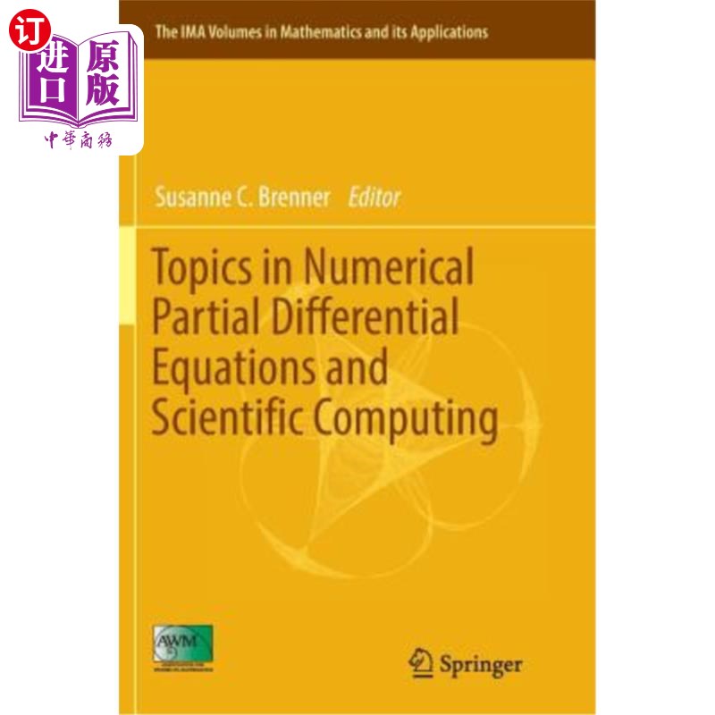 海外直订topics in numerical partial differential equations and