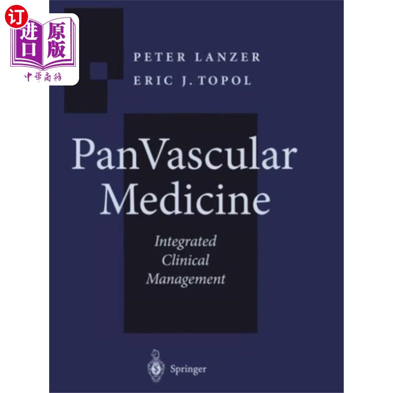 海外直订医药图书Pan Vascular Medicine 泛血管医学