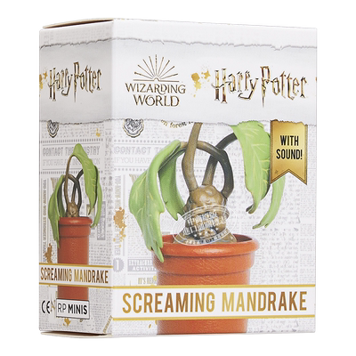 哈利波特 尖叫的曼德拉草 有声摆件 Harry Potter Screaming Mandrake With Sound Rp Minis Donald Lemke 英文原版 电影周边