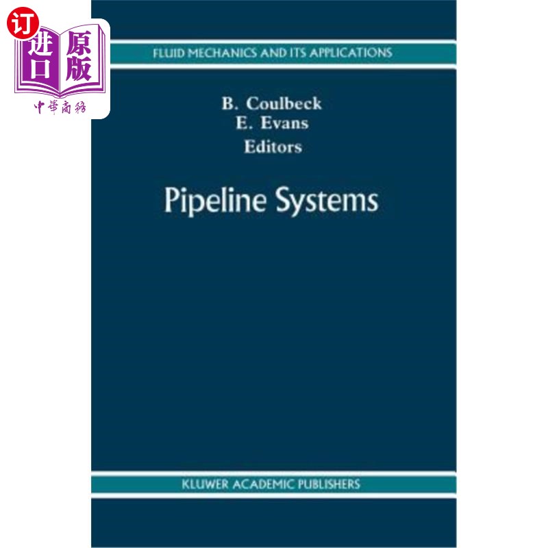 海外直订Pipeline Systems 管道系统