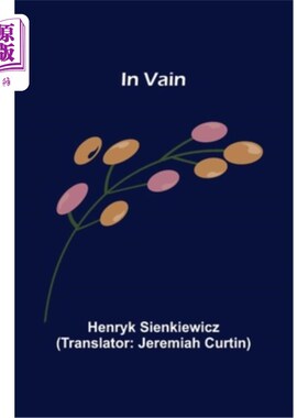 海外直订In Vain 枉