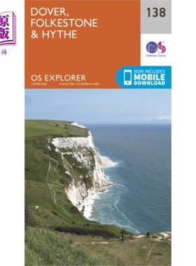 海外直订Dover, Folkstone and Hythe 多佛，福克斯通和海斯