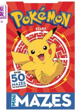 海外直订Pokemon Mini Mazes 口袋妖怪迷你迷宫