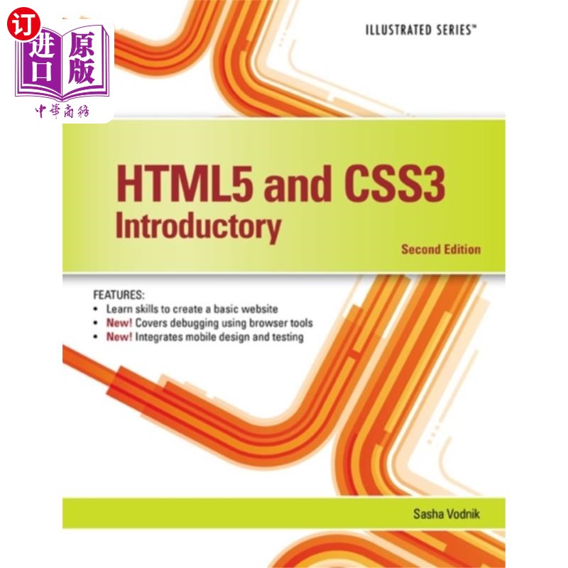 海外直订HTML5 and CSS3, Illustrated Introductory HTML5和CSS3，插图介绍 书籍/杂志/报纸 原版其它 原图主图