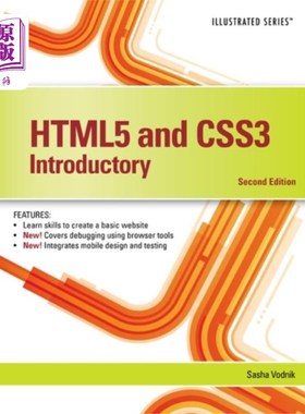 海外直订HTML5 and CSS3, Illustrated Introductory HTML5和CSS3，插图介绍