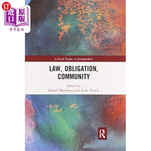 海外直订Law, Obligation, Community 法律，义务，社会