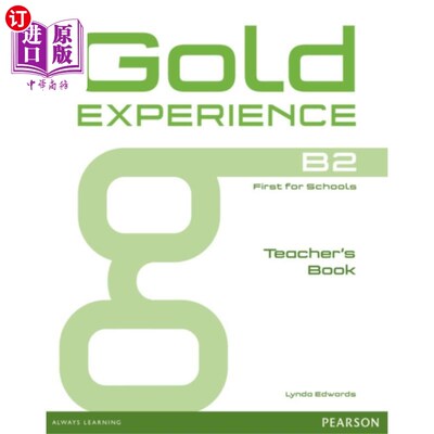海外直订Gold Experience B2 Teacher's Book 黄金体验B2教师用书