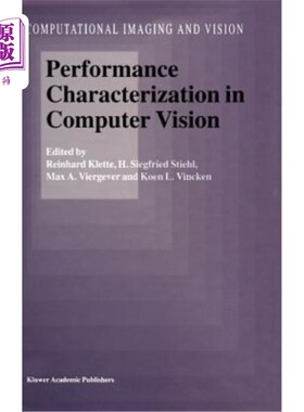 海外直订Performance Characterization in Computer Vision 计算机视觉中的性能表征