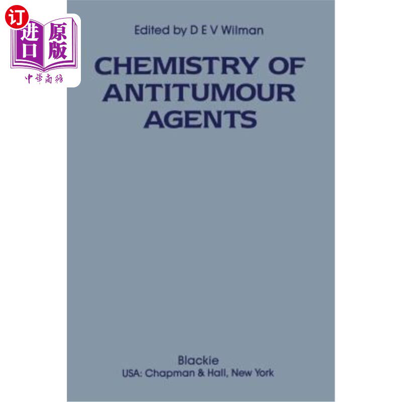 海外直订The Chemistry of Antitumour Agents 抗肿瘤药物的化学