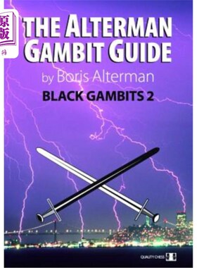 海外直订Alterman Gambit Guide: Black Gambits 2 奥特曼棋步指南:黑棋步2