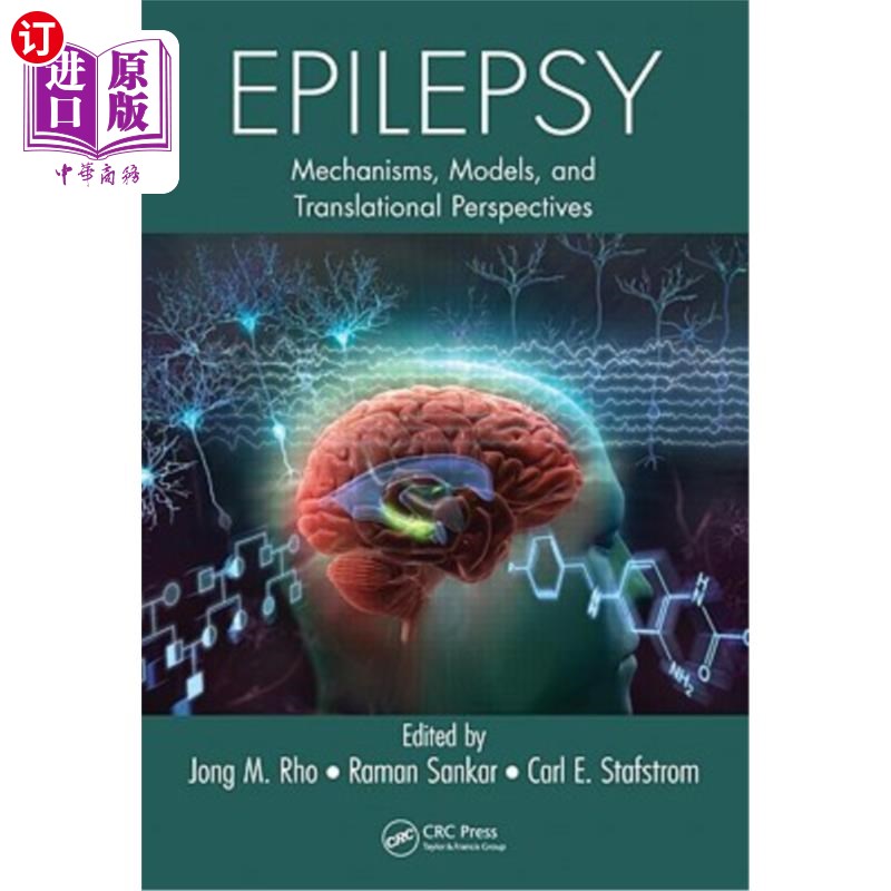 海外直订医药图书Epilepsy: Mechanisms, Models, and Translational Perspectives 癫痫:机制,模型和翻译观点